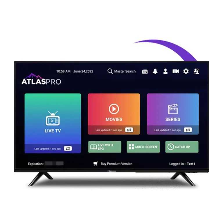Atlas Pro ONTV – 12 Mois d’Abonnement IPTV Premium